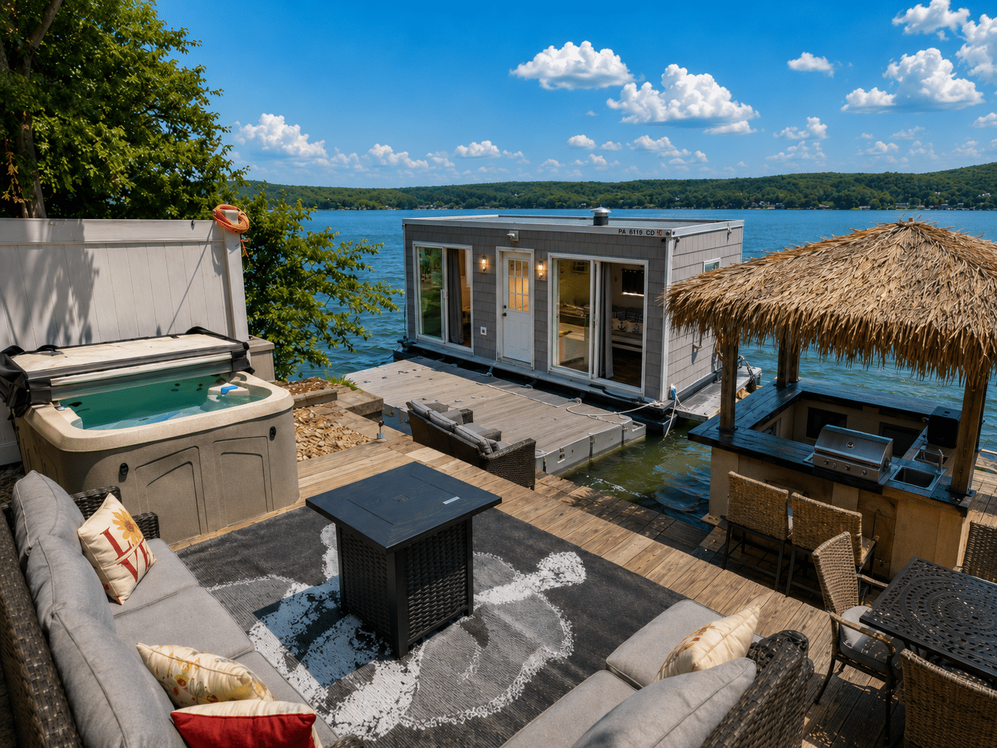 Greenwood Dockside Suites + Floating Tiki Lounge