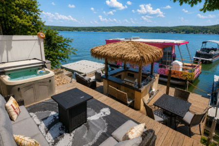 Couples Cove + Floating Tiki Lounge